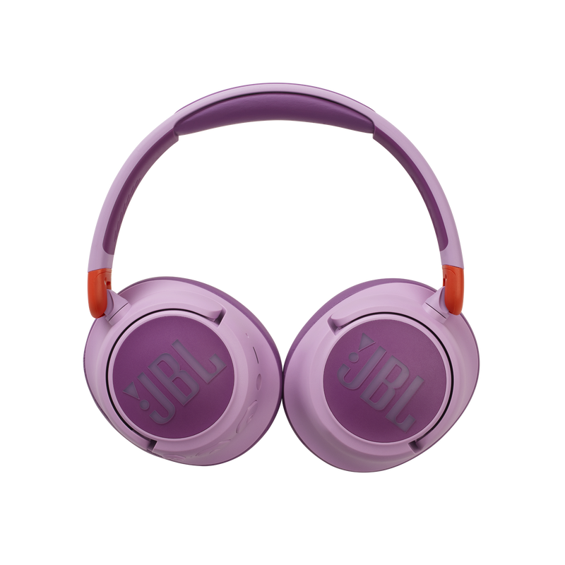 JBL JR 460NC - Pink - Wireless over-ear Noise Cancelling kids headphones - Detailshot 2 image number null